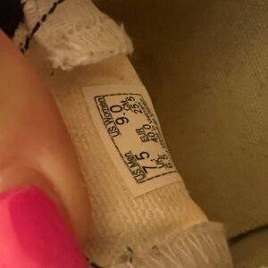 Hi top checkered vans